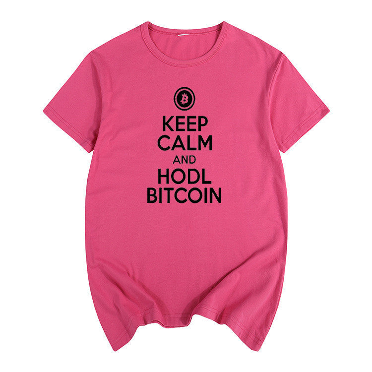 Camisa Keep Calm and Hodl Bitcoin