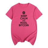 Camisa Keep Calm and Hodl Bitcoin