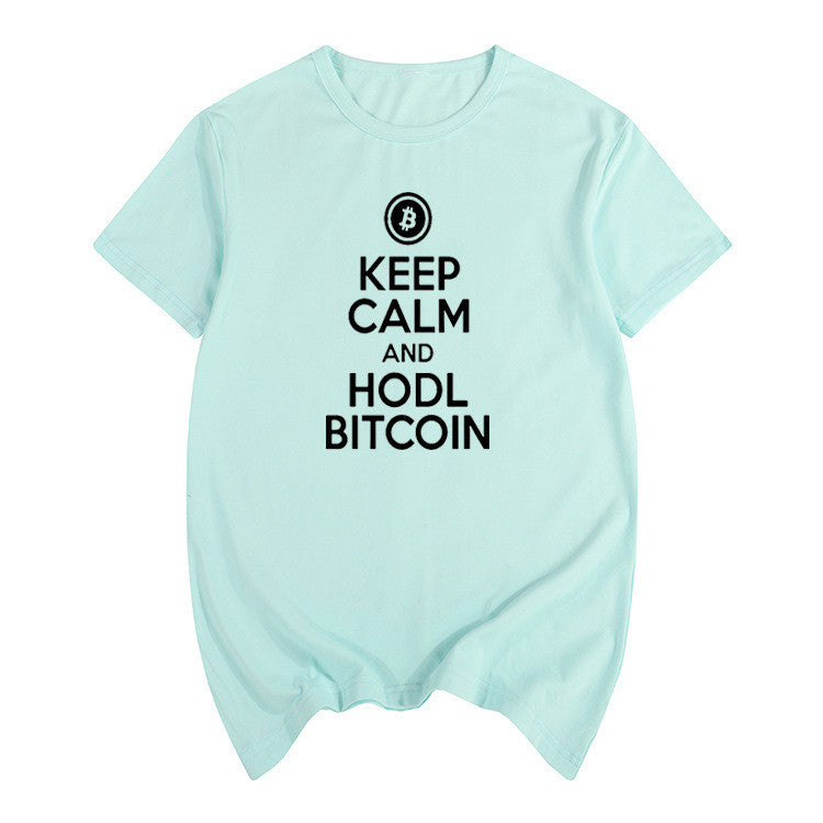 Camisa Keep Calm and Hodl Bitcoin