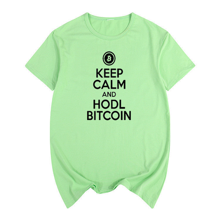 Camisa Keep Calm and Hodl Bitcoin