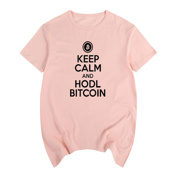 Camisa Keep Calm and Hodl Bitcoin