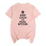 Camisa Keep Calm and Hodl Bitcoin