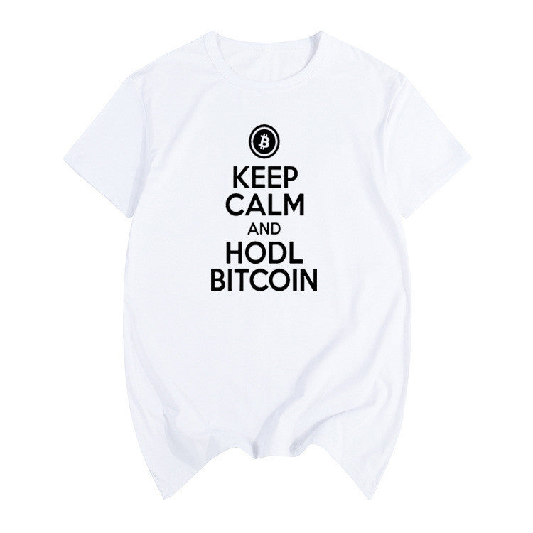 Camisa Keep Calm and Hodl Bitcoin