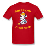 Camisa Shiba Inu Na Lua