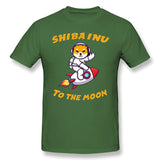 Camisa Shiba Inu Na Lua