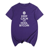 Camisa Keep Calm and Hodl Bitcoin