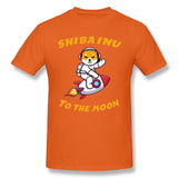 Camisa Shiba Inu Na Lua