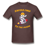 Camisa Shiba Inu Na Lua