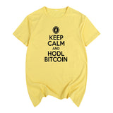 Camisa Keep Calm and Hodl Bitcoin