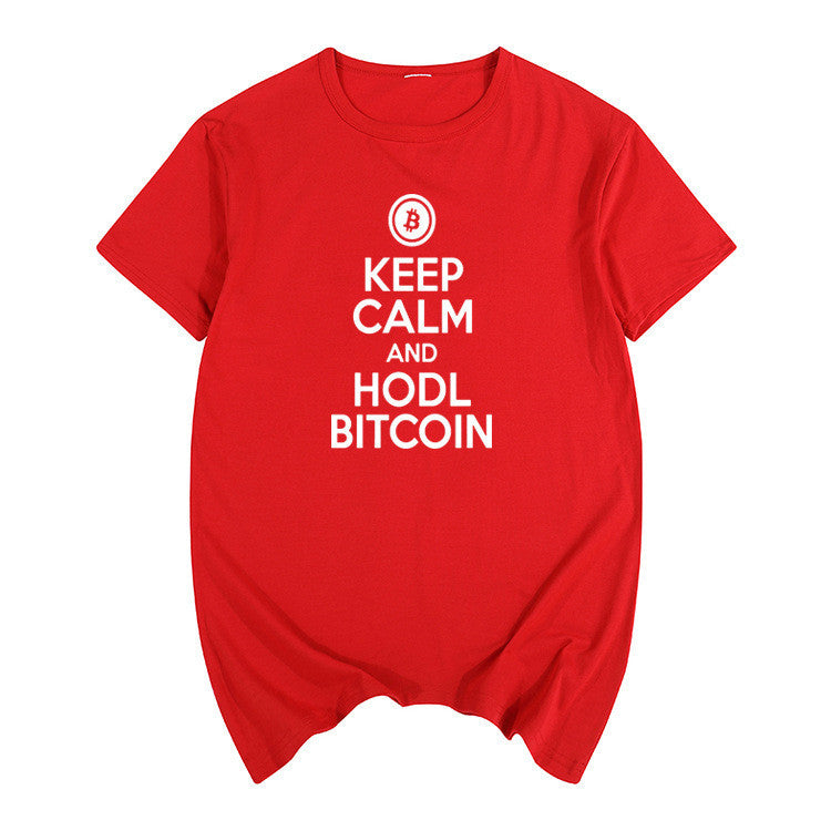 Camisa Keep Calm and Hodl Bitcoin
