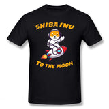 Camisa Shiba Inu Na Lua