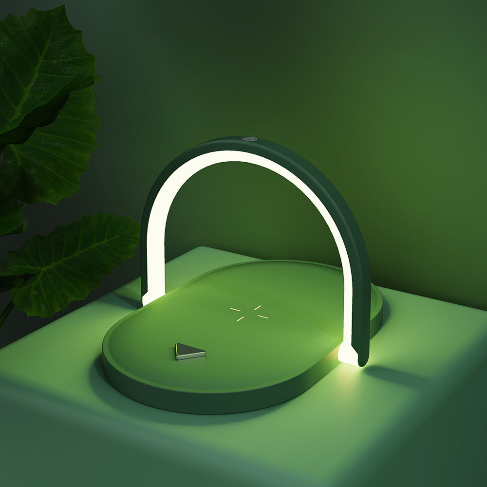15W Wireless Charging Station + Night Light and Reading Lamp
 Practicality, style and technology in one place!