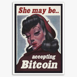 Quadro Sátiras Bitcoin e Criptomoedas