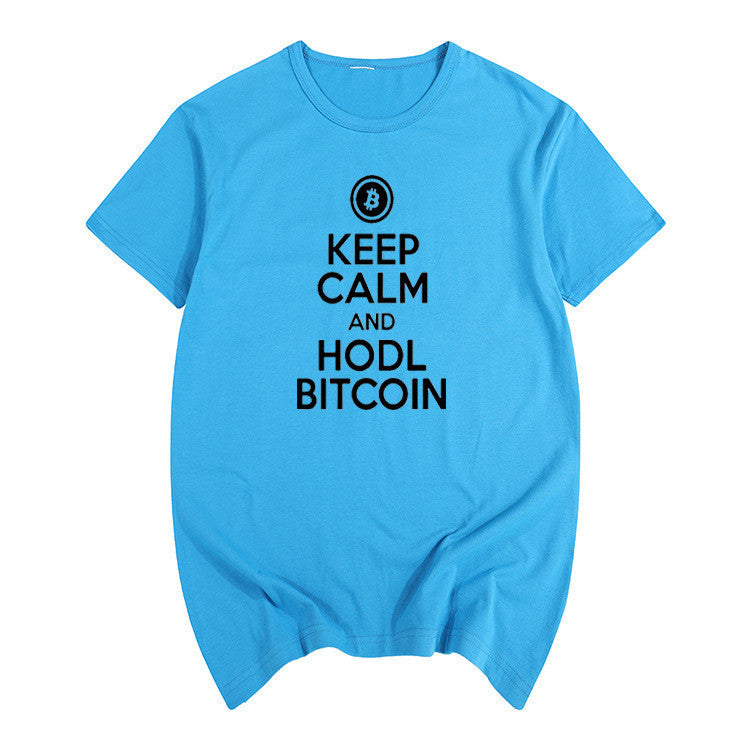 Camisa Keep Calm and Hodl Bitcoin