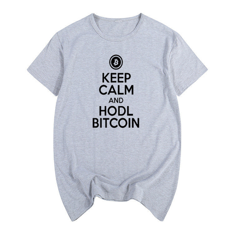 Camisa Keep Calm and Hodl Bitcoin