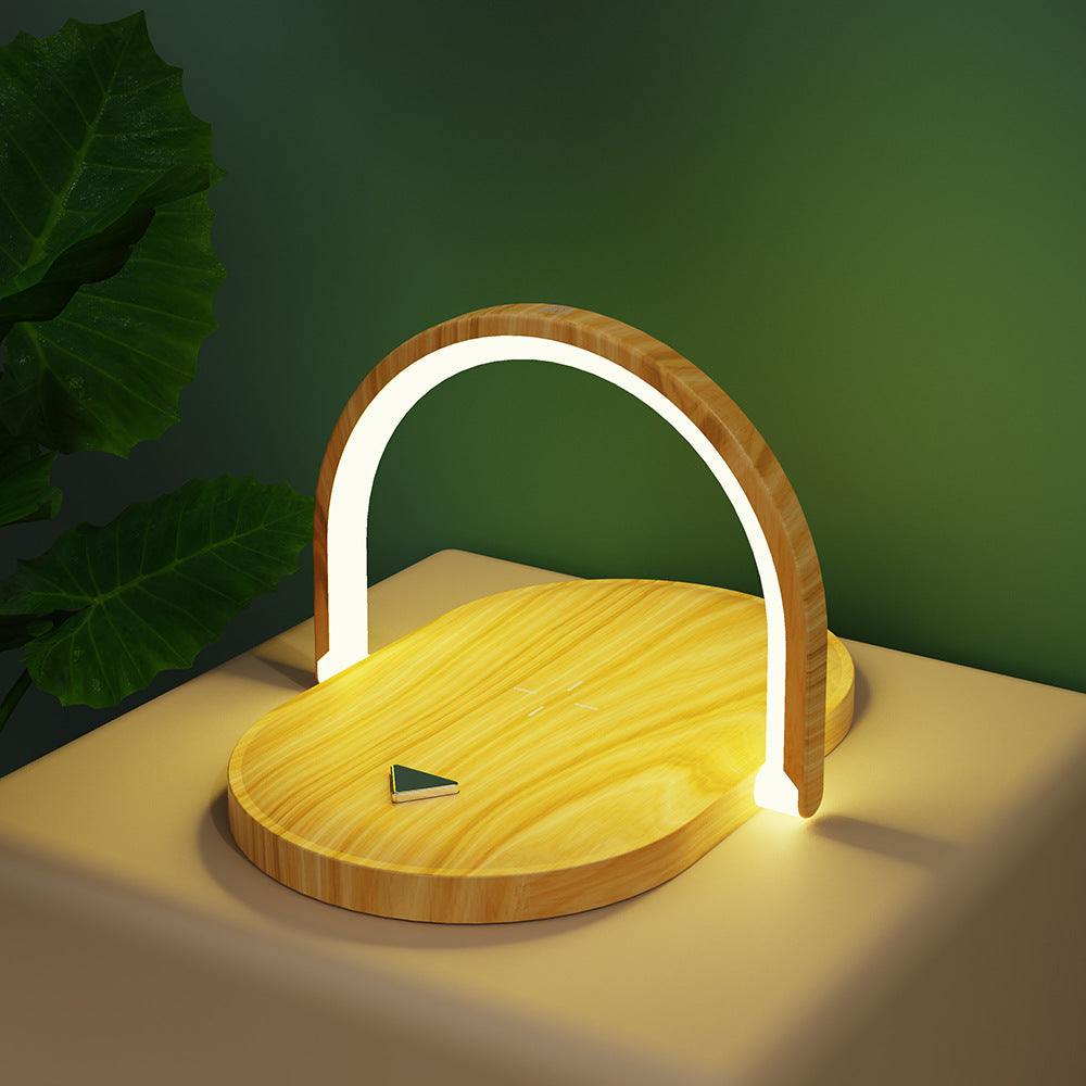 15W Wireless Charging Station + Night Light and Reading Lamp
 Practicality, style and technology in one place!