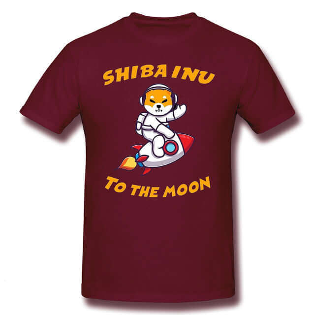 Camisa Shiba Inu Na Lua