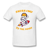 Camisa Shiba Inu Na Lua