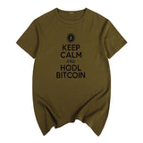 Camisa Keep Calm and Hodl Bitcoin