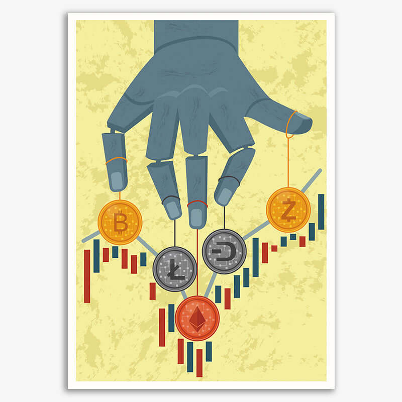 Bitcoin and Cryptocurrency Satires Board