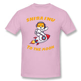 Camisa Shiba Inu Na Lua