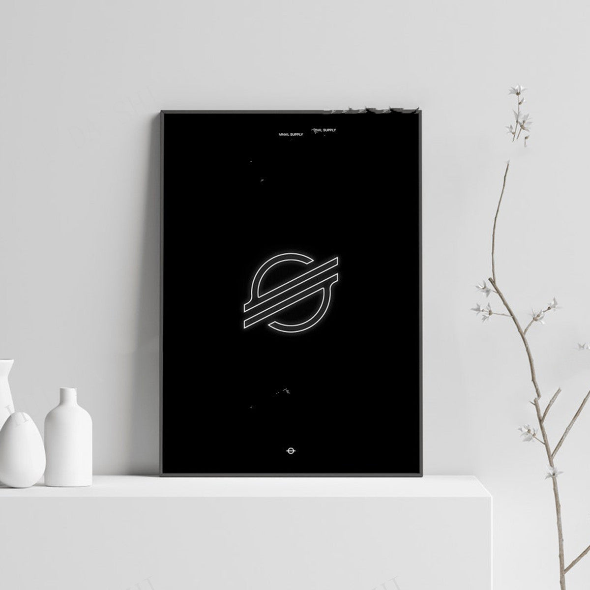 Crypto Holographic Poster Art Board 