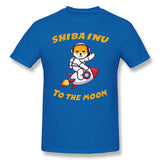 Camisa Shiba Inu Na Lua