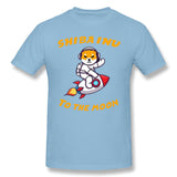 Camisa Shiba Inu Na Lua
