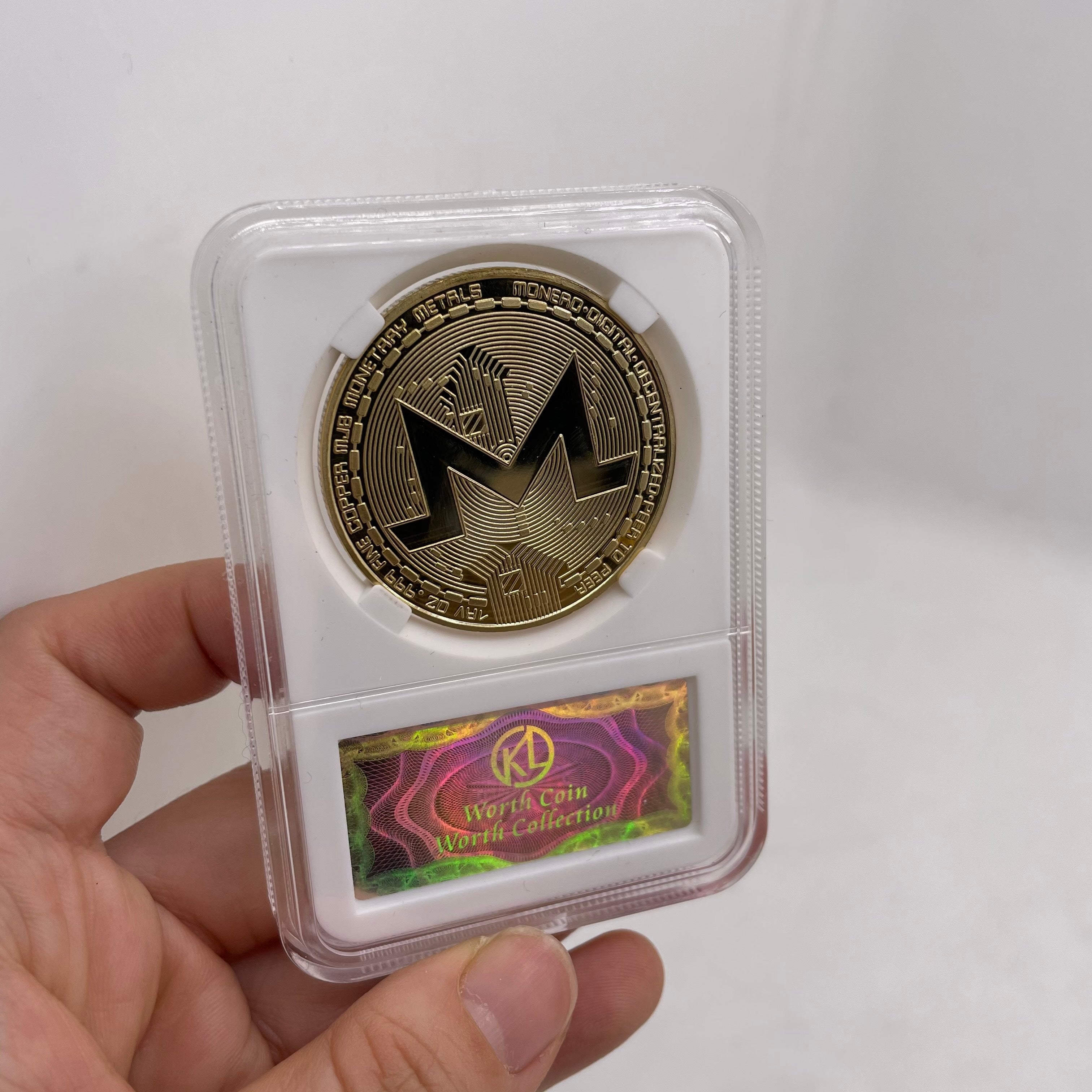 Digital currency as a logo for various cryptocurrencies