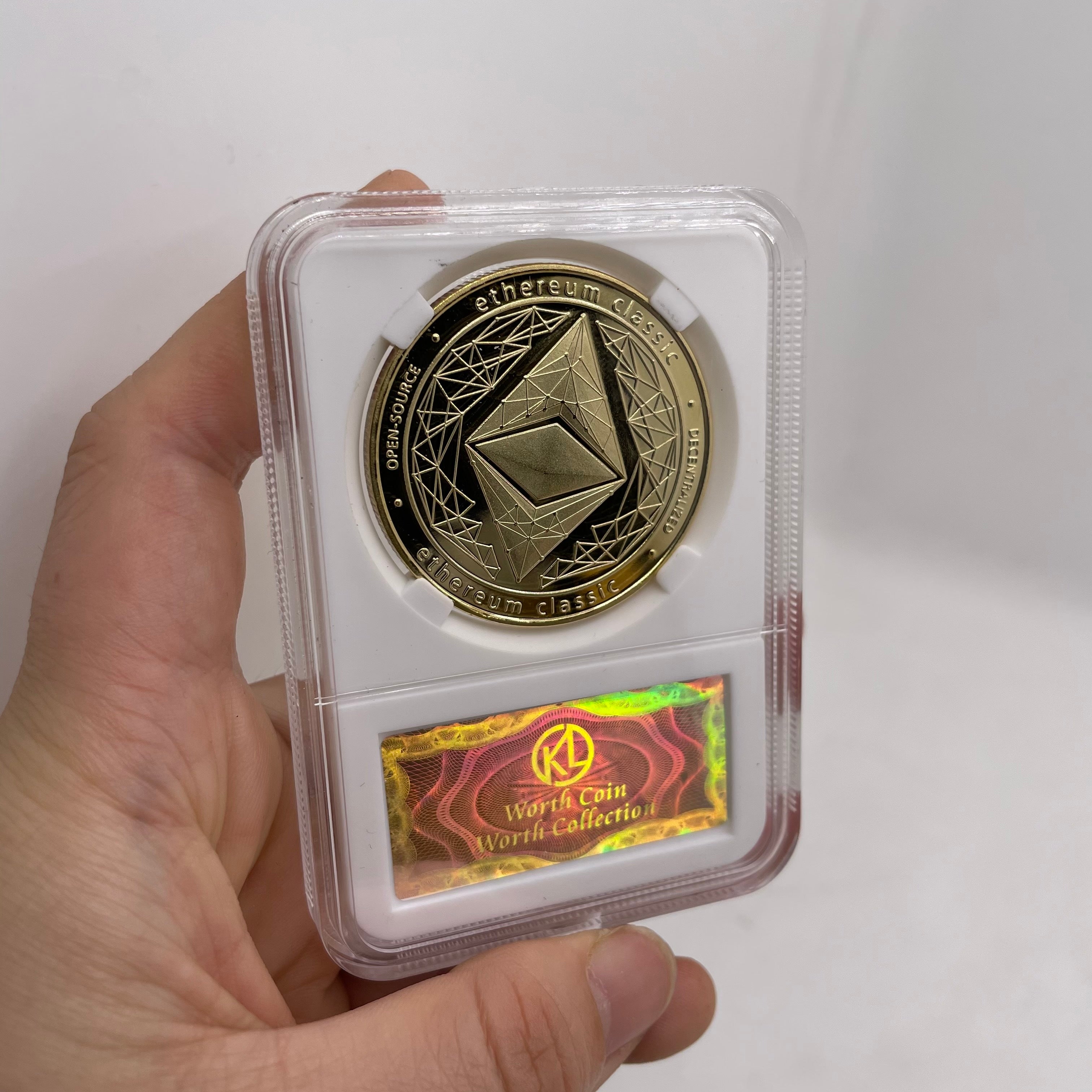 Digital currency as a logo for various cryptocurrencies