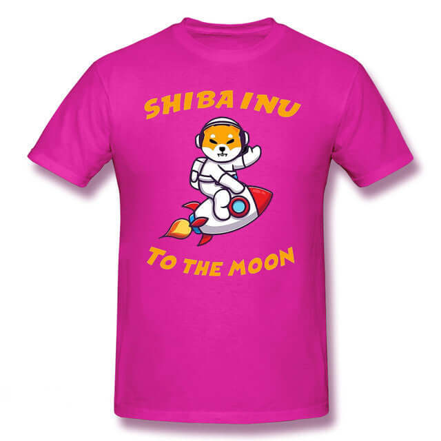 Camisa Shiba Inu Na Lua
