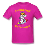 Camisa Shiba Inu Na Lua