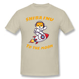Camisa Shiba Inu Na Lua