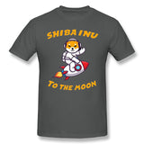 Camisa Shiba Inu Na Lua